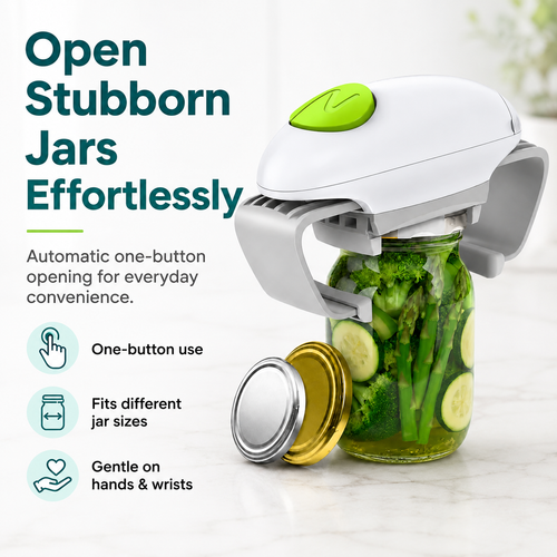 Easora OneTouch™ Automatic Jar Opener