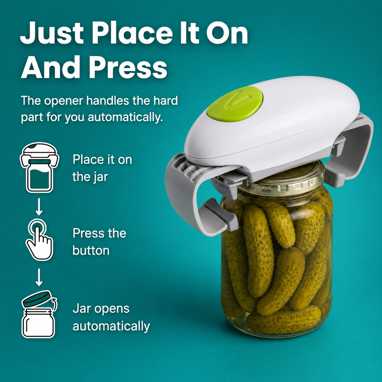 Easora OneTouch™ Automatic Jar Opener